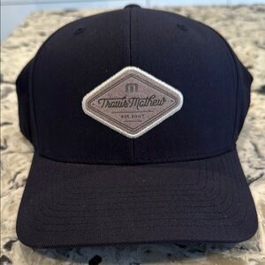 TravisMathew Blue Patch Logo Baseball Cap